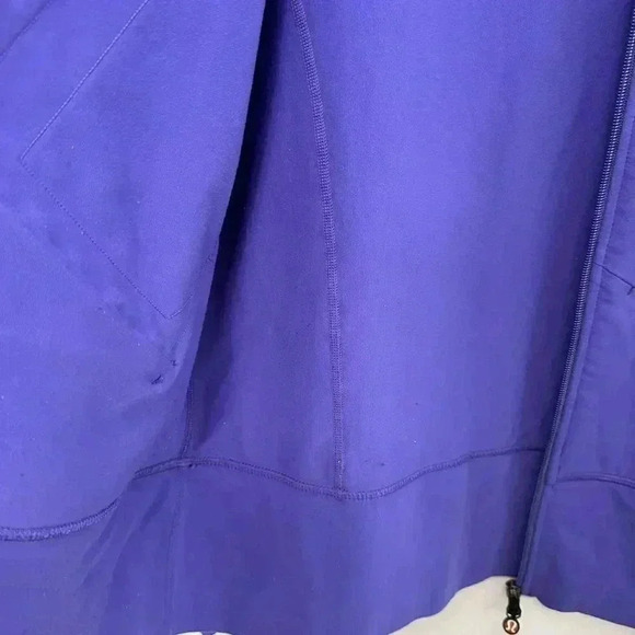 Lululemon Origami Stride Full Zip Jacket Purple Women's  Size 8 - Picture 12 of 14